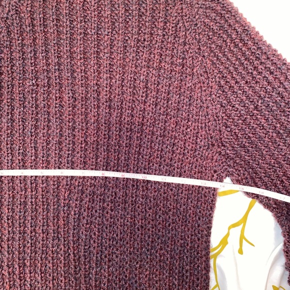 Dark Academia Handmade Knit Sweater with Mock Turtleneck - Picture 7 of 7